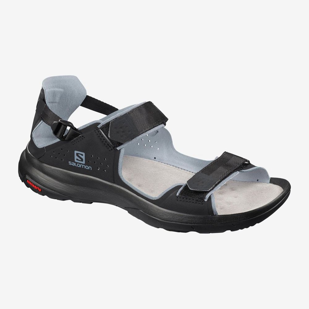 SALOMON TECH FEEL Philippines - Women's Sandals - Black | 748903-WTK